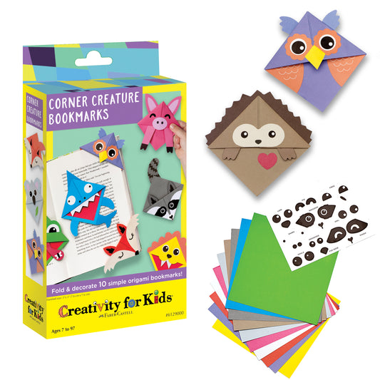 Corner Creature Bookmarks - Craft Kit