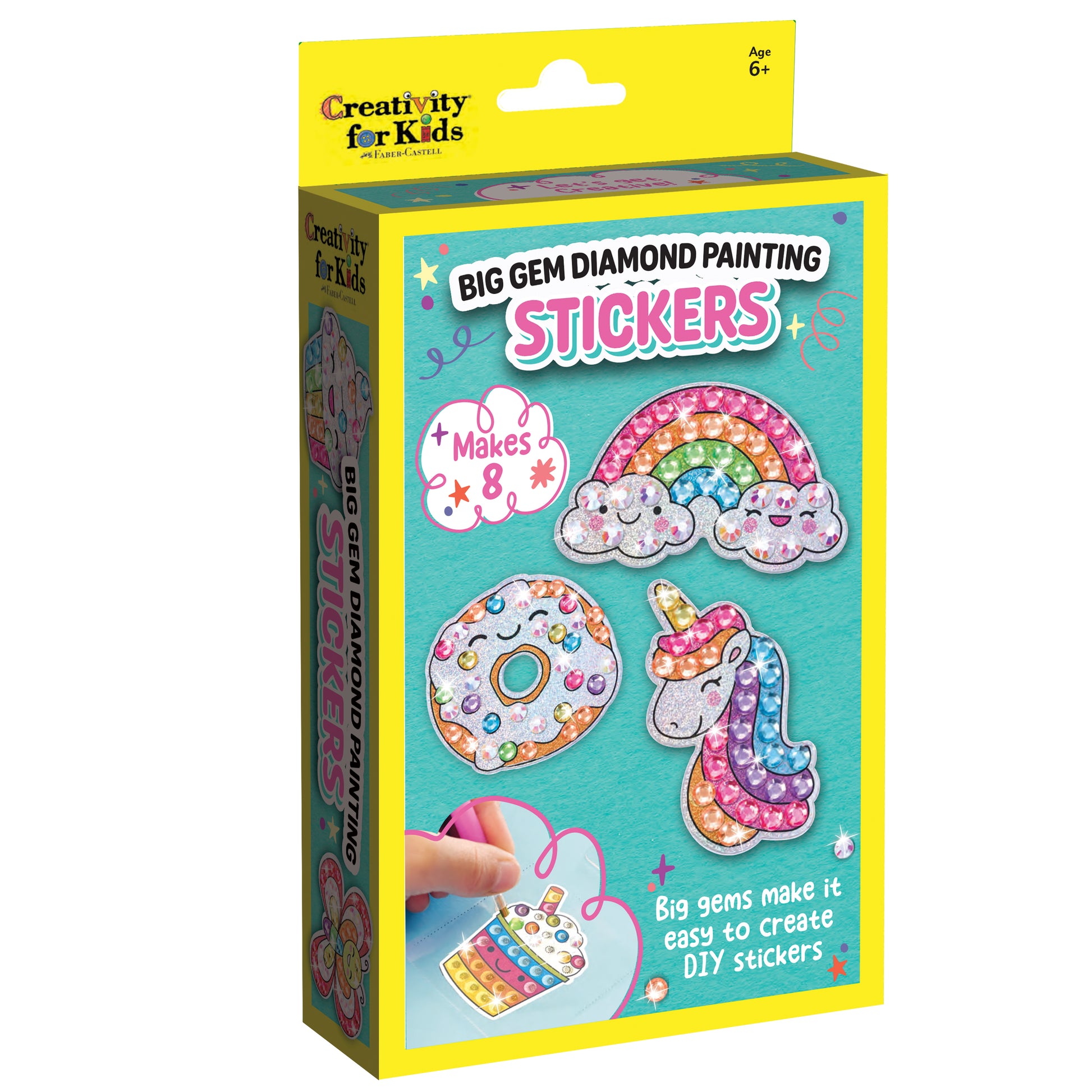 Creativity for Kids Big Gem Diamond Painting Stickers craft kit for kids