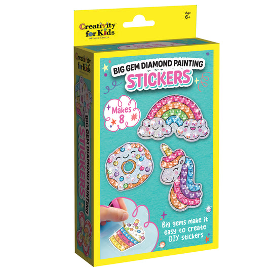 Creativity for Kids Big Gem Diamond Painting Stickers craft kit for kids
